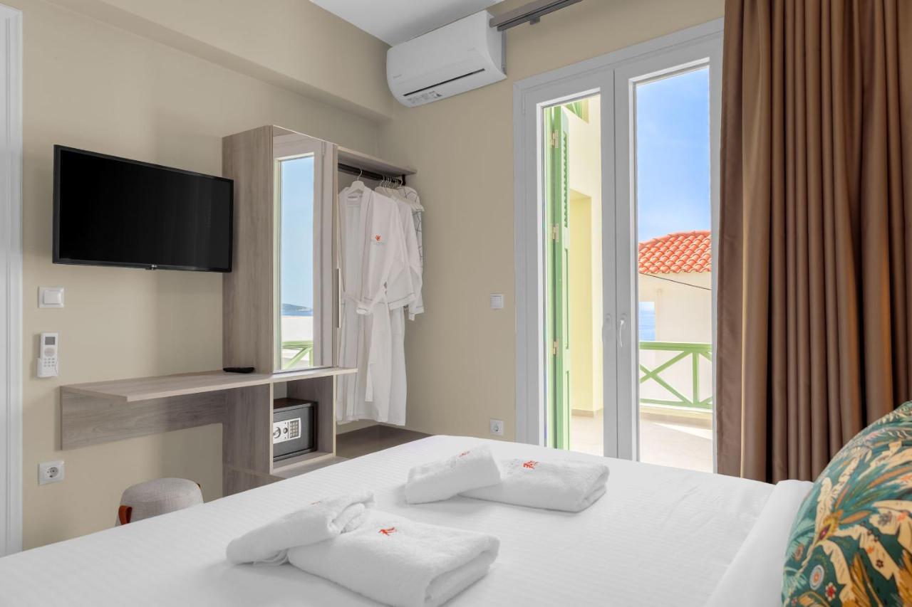 Corali Suites Andros Батси Экстерьер фото